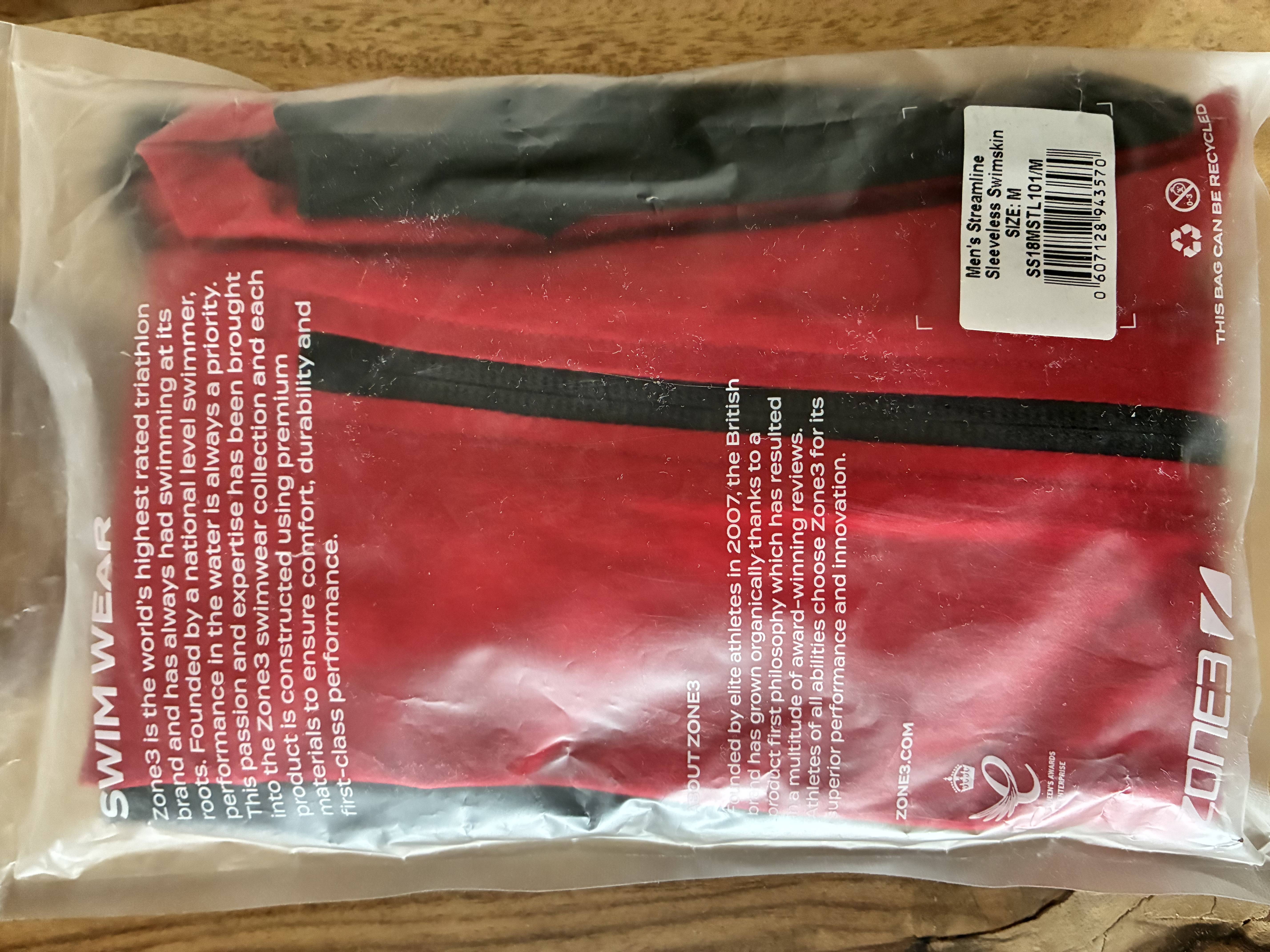 Zone3 Streamline Sleeveless Swimskin vel. M